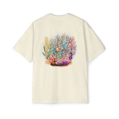 CORAL OVERSIZED PREMIUM TEE