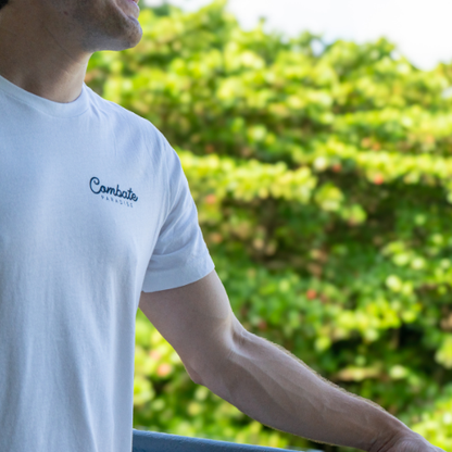 OCEAN BLUE LOGO TEE - UNISEX